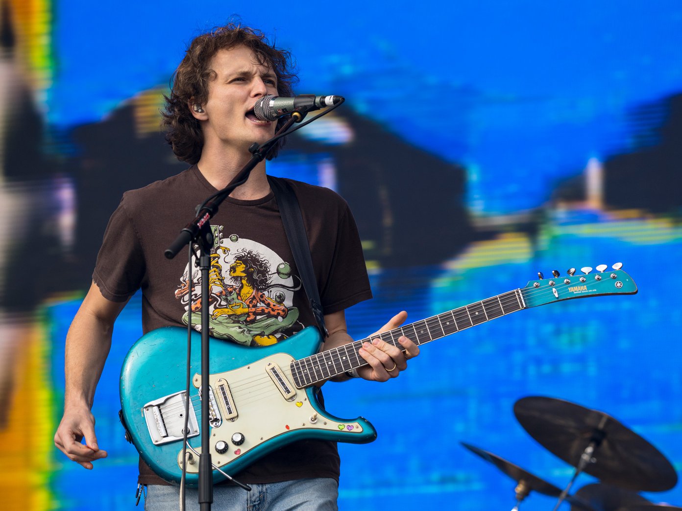 King Gizzard The Lizard Wizard on stage